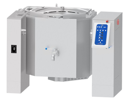 Новинка! Опрокидываемый пищеварочный котел  КПЭМ-500-ОМ2 торговой марки Abat