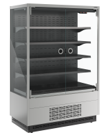 Витрина холодильная Carboma FC20-07 VM 1,3-1 версия 2.0 (фронт X0) LIGHT CUBE 2