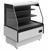 Витрина холодильная Carboma GC85 VM 1,25-2 Горка с боковинами PRAIA 2