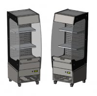 Витрина пристенная Марихолодмаш Нова ВХСп-0,5