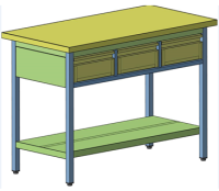 Стол производственный специальный типа СПЯ