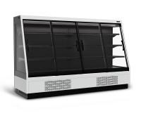 Витрина пристенная Carboma F16-08 VV 2,5-1 STANDARD фронт X1 версия 2.0 (9006-9005) TOKYO 2