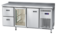 Стол холодильный Abat СХС-60-02 с бортом (600 серия)