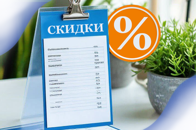 Скидки