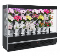 Витрина пристенная Carboma FC20-08 VM 2,5-2 FLORA CUBE