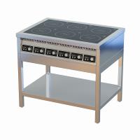 Плита индукционная 6-и конфорочная ЦМИ ПИ-6 700