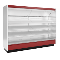 Витрина пристенная Марихолодмаш София 195/71 ВХСп-1,875 фруктовая