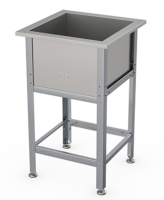 Ванна моечная односекционная Atesy типа ВСМ-С-Н Стандарт (каркас нерж)