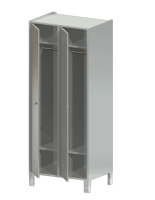 Шкаф KIFATO раздевальный двухсекционный