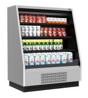 Витрина пристенная Carboma F16-08 VM 1,3-2 0300 (9006-9005) TOKYO 2