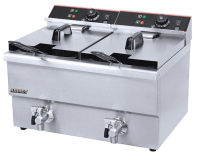 Фритюрница AIRHOT EF10T+10T с краном