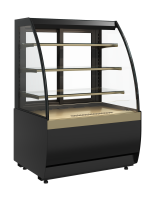 Витрина кондитерская Carboma K70 VM 1,3-2 STANDARD версия 2.0 (открытая) FLANDRIA 2