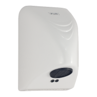 Сушилка для рук PUFF-8814