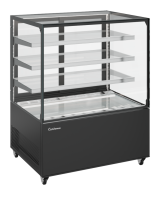 Витрина нейтральная Carboma KC78-130 N 1,5-1 COSMO