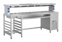 Стол фасовочный пристенный ROBOLABS СФ-240Т