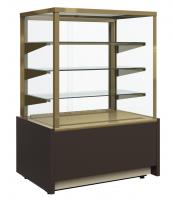 Витрина кондитерская Carboma KC70 VM 0,9-1 LIGHT (ВХСв - 0,9д Сube)