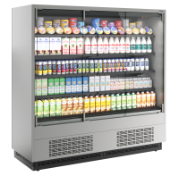 Витрина холодильная Carboma FC20-07 VM 1,9-1 0030 версия 2.0 (фронт X0) LIGHT CUBE 2