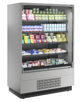 Витрина холодильная Carboma FC20-07 VM 1,3-1 0300 версия 2.0 (фронт X0) LIGHT CUBE 2