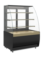 Витрина кондитерская Carboma K70 VM 0,9-1 LIGHT версия 2.0 FLANDRIA 2