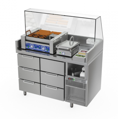 Станция для бургеров и хот-догов БАВАРИЯ БХС-1235.700-02