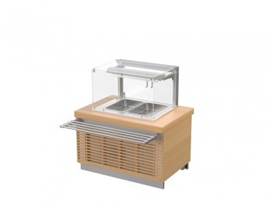 Витрина тепловая ТВ-900-1240-02-К Регата