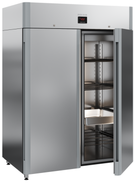 Шкаф холодильный Polair CM114-Gm Grande (нерж, алюм. профили)