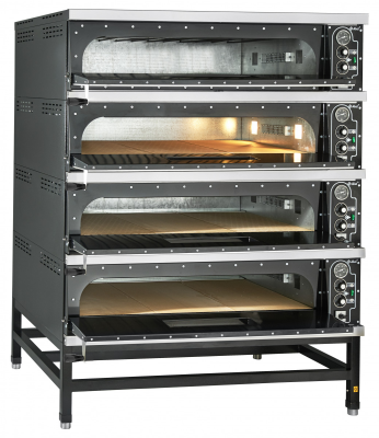 Печь для пиццы Abat ПЭП-6-01 с крышей