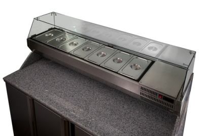 Холодильная витрина для ингредиентов Polair VT3v-G (1/3) Grande