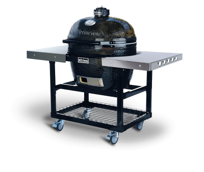 Стол-тележка со столешницами из нерж. стали для PRIMO OVAL 200 (JUNIOR), 300 (FAMILY), 400 (XL)