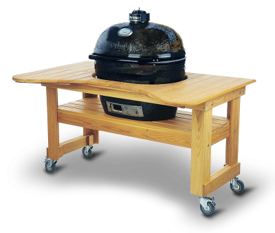 Деревянный стол из лиственницы для PRIMO OVAL 300 (FAMILY), 400 (XL)