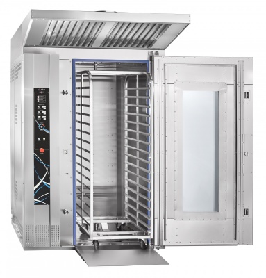 Ротационный пекарский шкаф Abat РПШ-18-8-6МР, в комплекте ТШГ-18-8-6