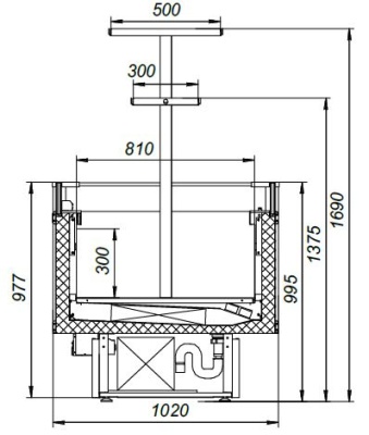 Бонета холодильная Марихолодмаш Купец ВХНо-3,6