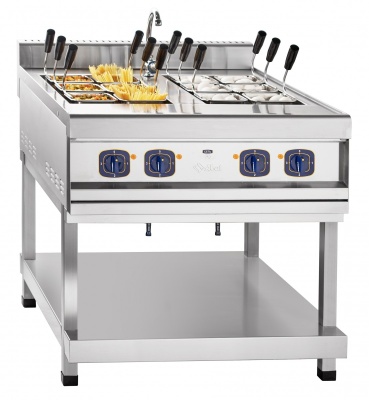 Электроварка кухонная двойная ЭВК-90/2П с корзинами GN 1/6 Abat