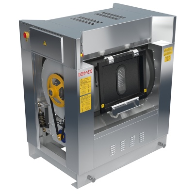 СТИРАЛЬНО-ОТЖИМНАЯ МАШИНА «БАРЬЕРНОГО» ТИПА ЛБ-40П