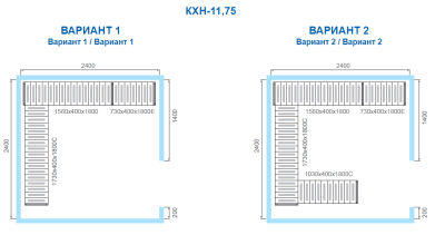 Камера холодильная Polair КХН-11,75 Standard