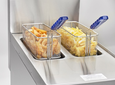 Газовая фритюрница кухонная Abat ГФК-40.2Н (700 серия)