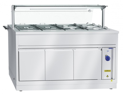 Электрический мармит кухонный 2-х блюд ЭМК-70Х-01 HOT-LINE