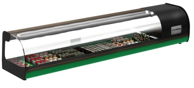 Витрина холодильная Carboma A37 SM 1,0-1 (ВХСв-1,0 суши-кейс) SUSHI BAR