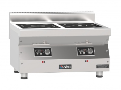Плита индукционная 2-х конфорочная КИП-25Н-3,5 (500 серия) Abat