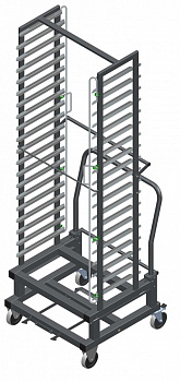 Тележка ТДШ-40-11 для ШОК-40-01 Abat