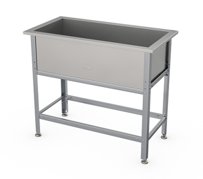 Ванна моечная односекционная Atesy типа ВСМ-Б-К Бюджет (каркас краш) (большая)