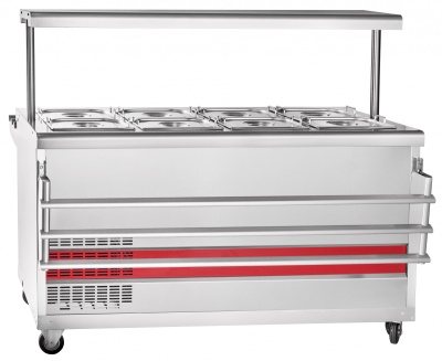 Прилавок холодильный ПВВ(Н)-70ПМ-01-НШ Линия самообслуживания