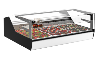 Витрина тепловая Carboma AC87 SH 1,0-1 (ВТ-1,0 Cube Арго XL ТЕХНО)