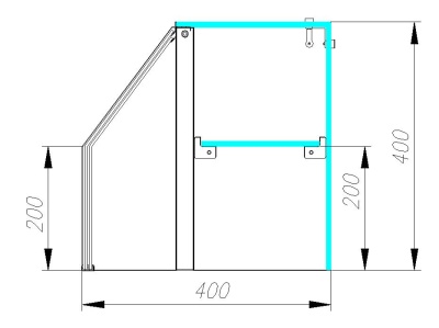 Витрина нейтральная Carboma AC40 N 1,5-11 OMI