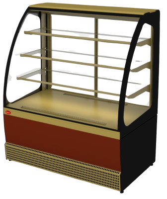  Витрина кондитерская  Марихолодмаш Veneto VS-1,3 Красный/золото