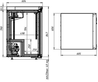 Шкаф холодильный Polair DM102-Bravo