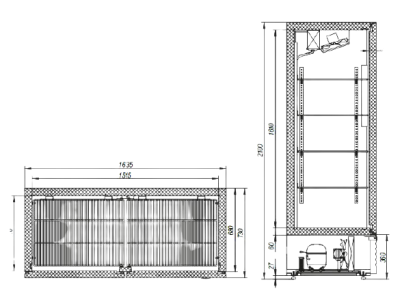 Шкаф холодильный Марихолодмаш Капри 1,5Н