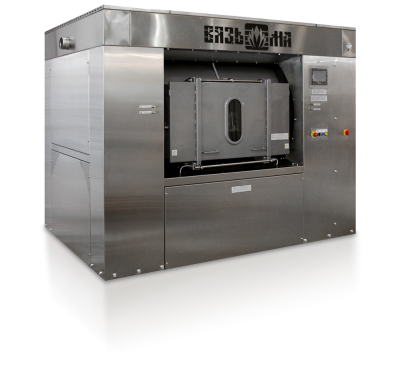 СТИРАЛЬНО-ОТЖИМНАЯ МАШИНА «БАРЬЕРНОГО» ТИПА ВБ-100П