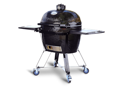 Гриль на мобильной подставке со складными столиками PRIMO OVAL 300 (FAMILY)