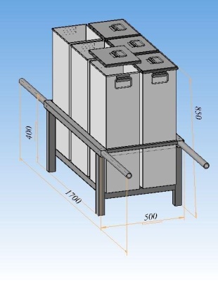 Комплект тары для доставки продовольствия ЯН-3
